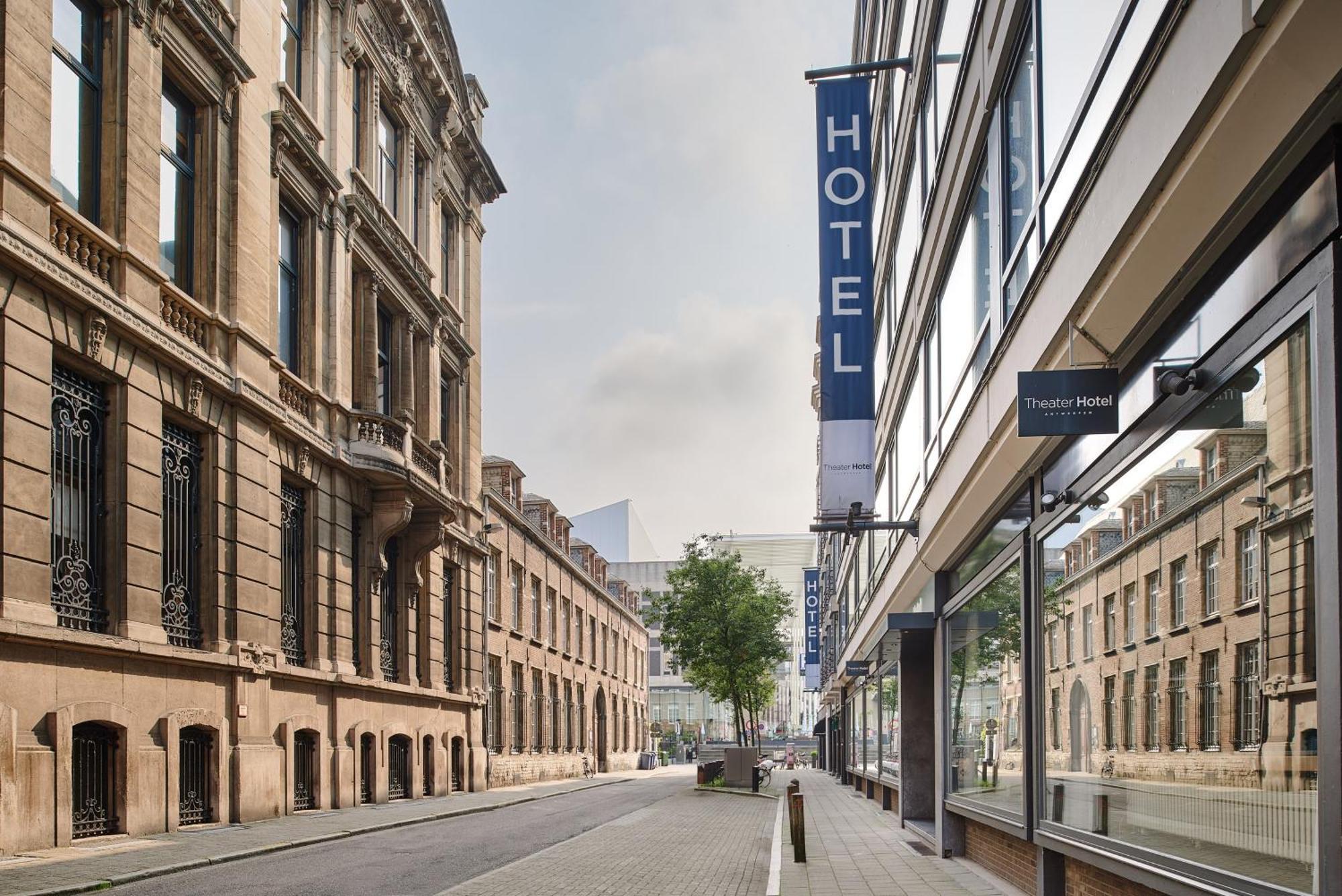 Theater Hotel Antwerpen Exterior foto